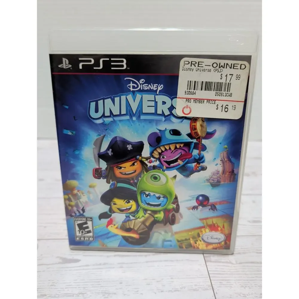 Disney Universe (Sony PlayStation 3, 2021) PS3 Complete with Manual And Inserts